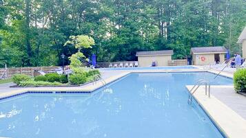 Indoor pool, a heated pool