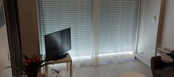 Studio type T2, hypercentre, furnished with air conditioning and parking