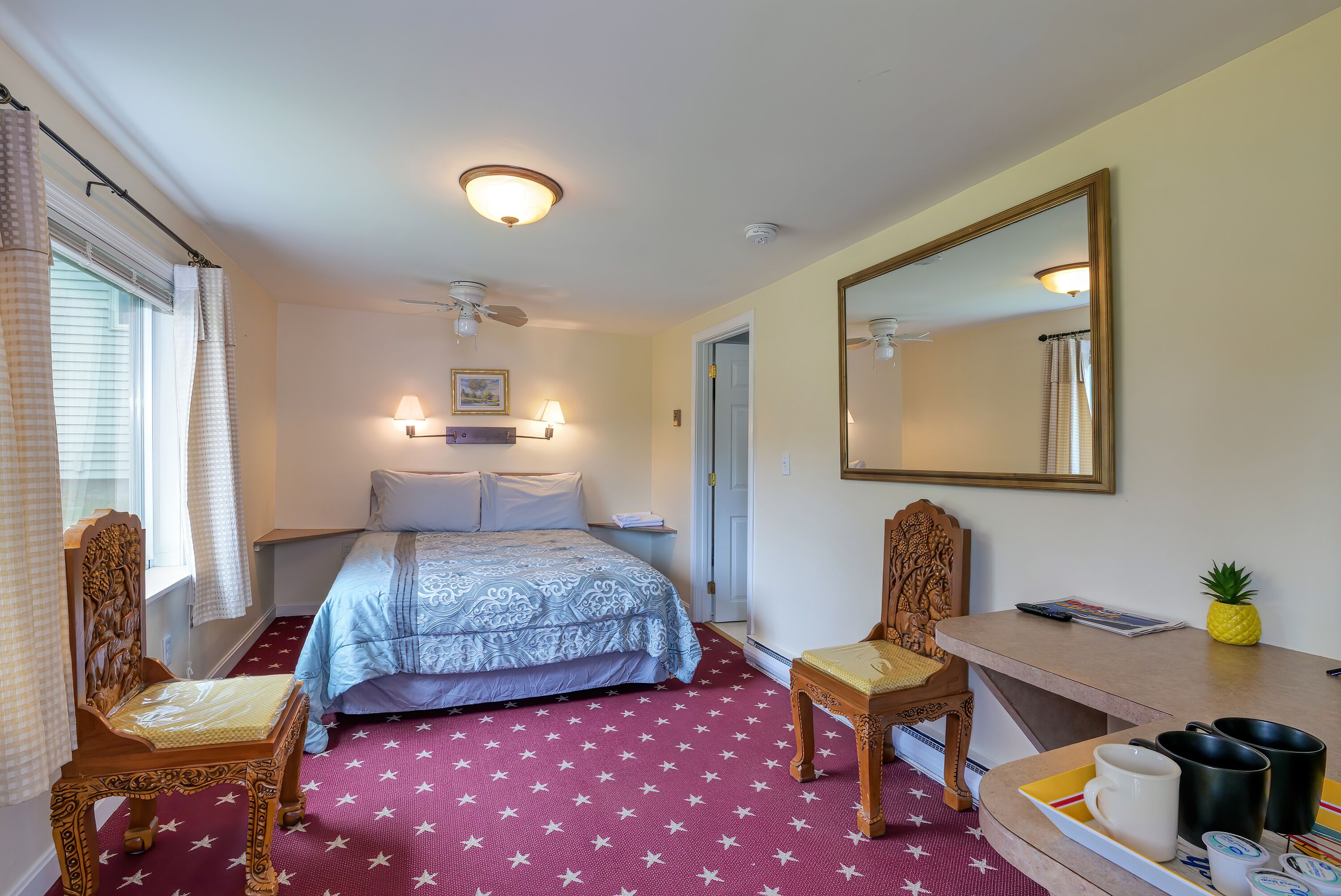 2 slaapkamers, een bureau, gratis wifi, beddengoed