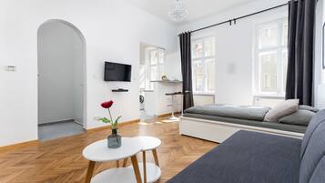 1 Schlafzimmer, kostenloses WLAN, Bettwäsche