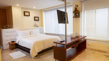 Superior Double Room, 1 Bedroom, Bay View | Premium bedding, down comforters, minibar, individually decorated