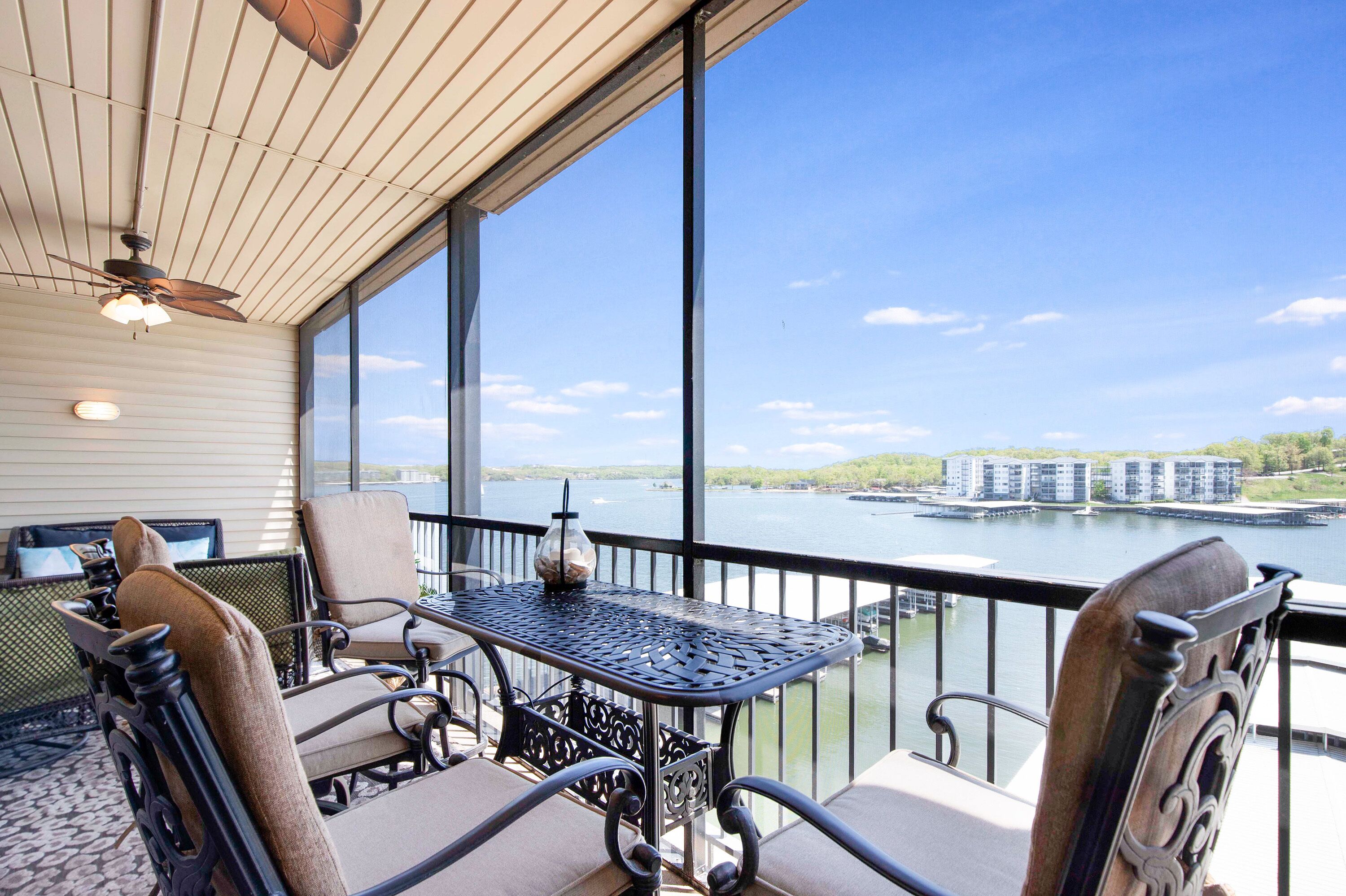 Step out into the AMAZING Balcony!