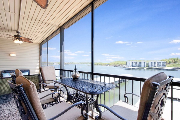 Step out into the AMAZING Balcony!