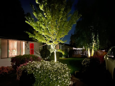 Property grounds. Charming single level updated home~Centrally located