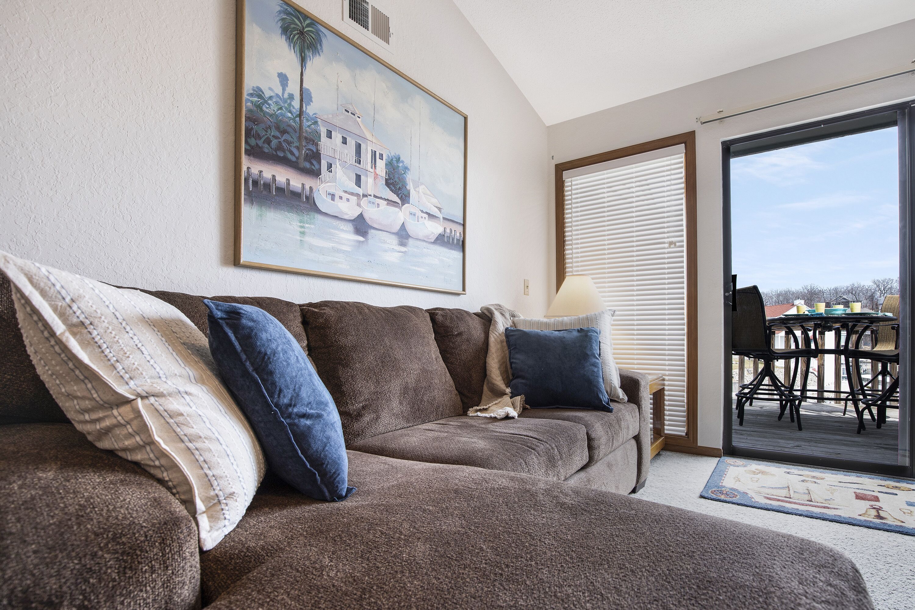 智能电视、壁炉、书