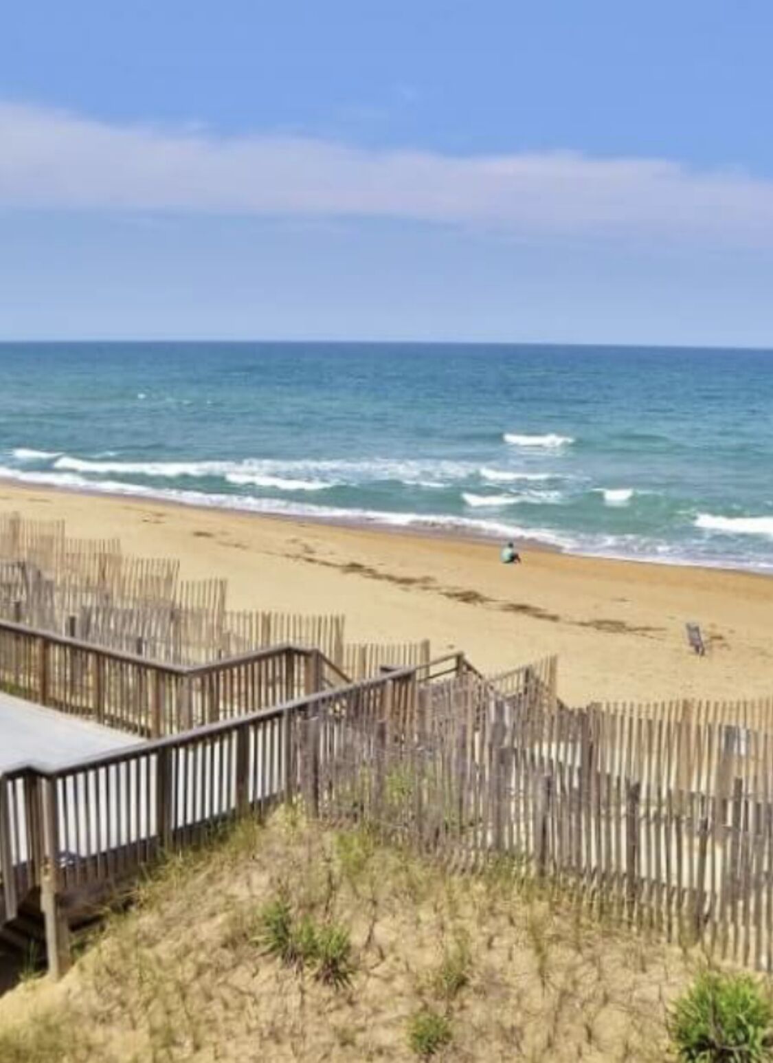 In Strandnähe, Liegestühle