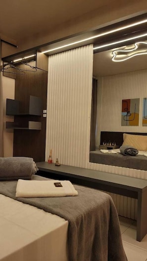 Wifi gratis y ropa de cama