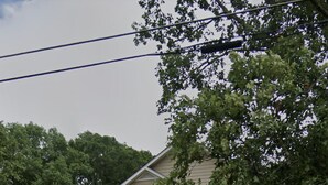 A two-story house with a front porch and a small garden. - Stylish Duplex with an Equine View (Indian Trail)