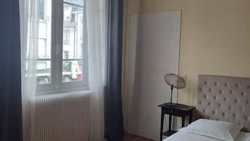 2 habitaciones, internet y ropa de cama