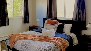 2 habitaciones, wifi gratis y ropa de cama 