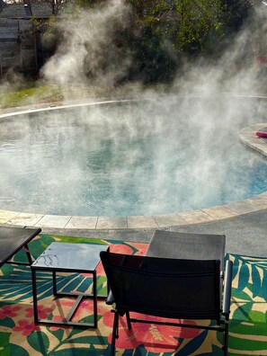 Alberca al aire libre 