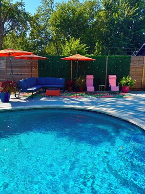 Alberca al aire libre 