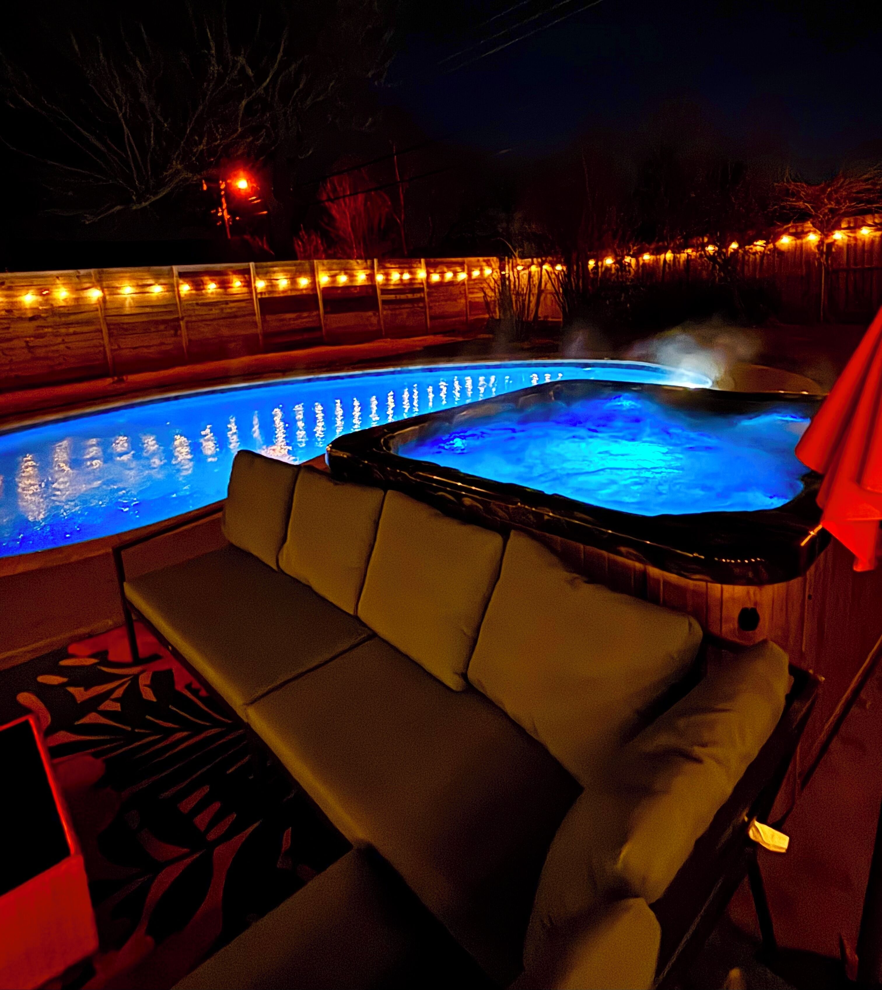 Alberca al aire libre 