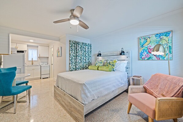 1 soverom, wi-fi (inkludert) og sengetøy