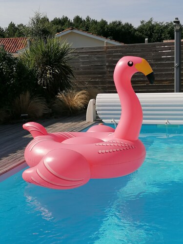 Maison avec piscine privative et chauffée, handiaccessible