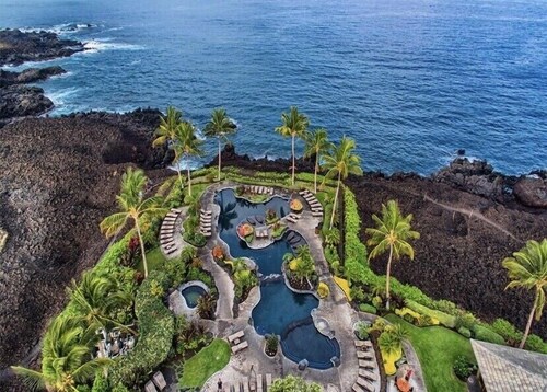 Hali'i Kai at Waikoloa, Ocean View and unforgettable Sunsets. New Remodel