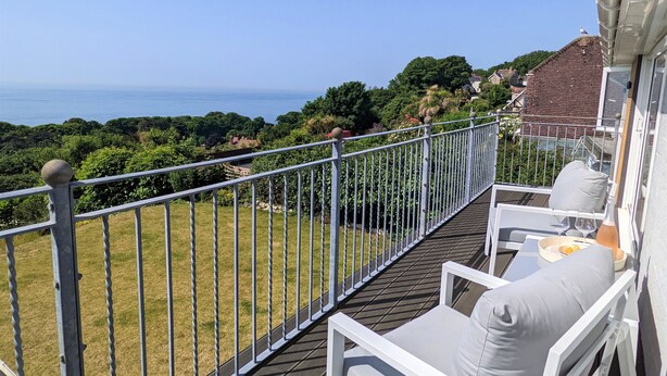 Terrace/patio - Pointe South -  a house that sleeps 6 guests  in 3 bedrooms (Ventnor)