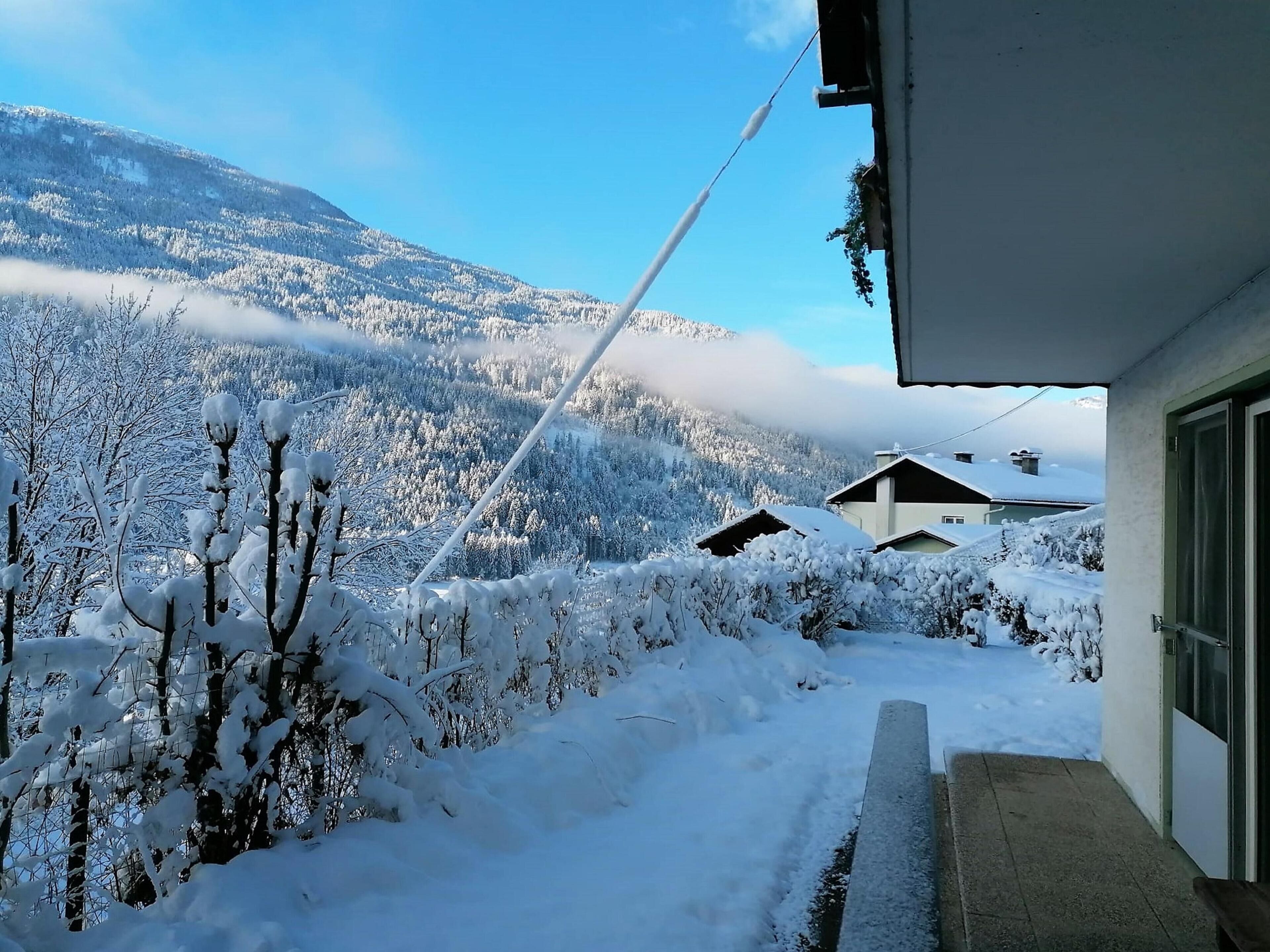 Blick von der Unterkunft