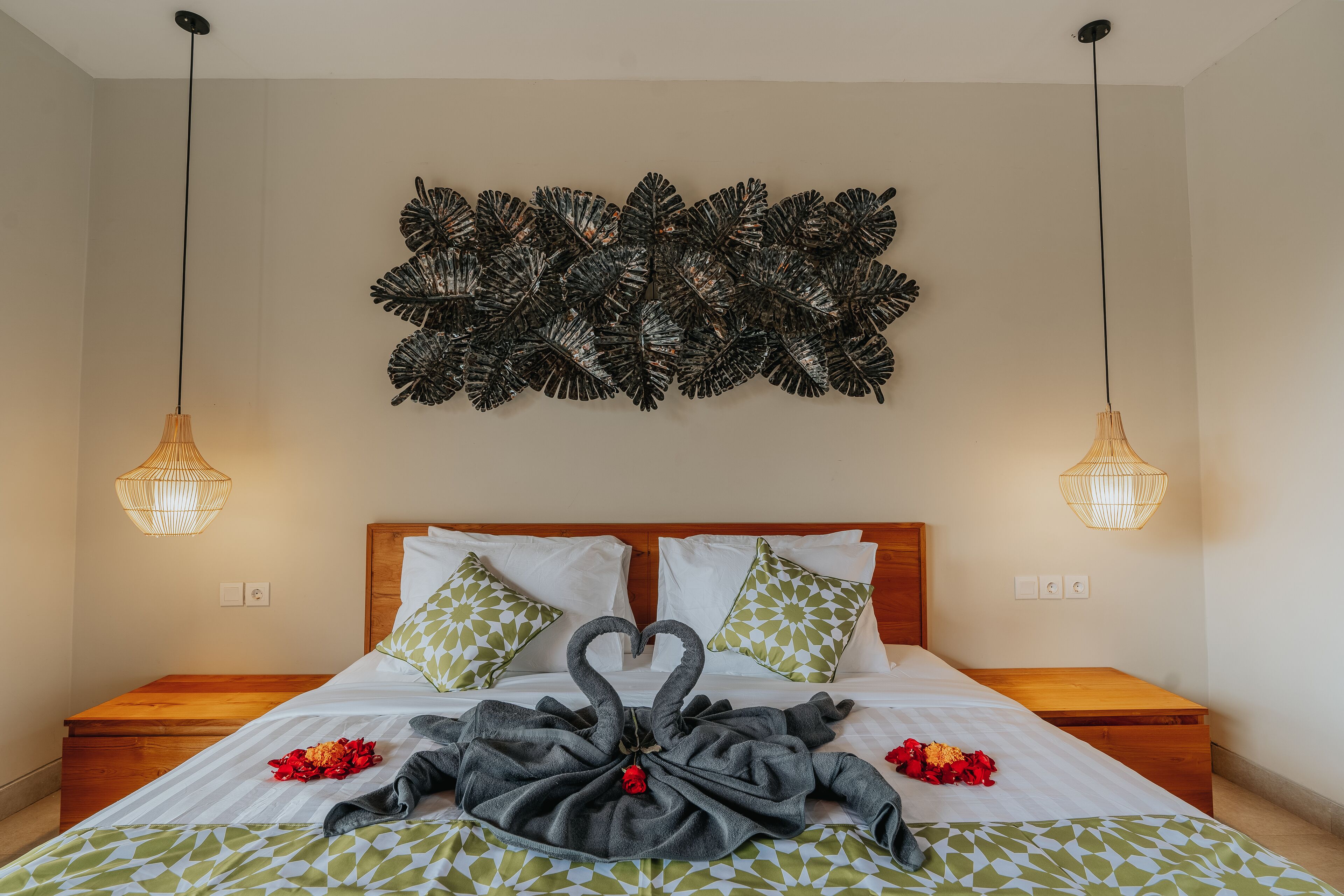 Villa de lujo | 1 habitación, escritorio, wifi gratis y ropa de cama 