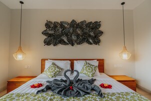 Villa de lujo | 1 dormitorio, escritorio, wifi gratis y ropa de cama