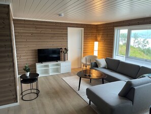 Smart-tv en een open haard
