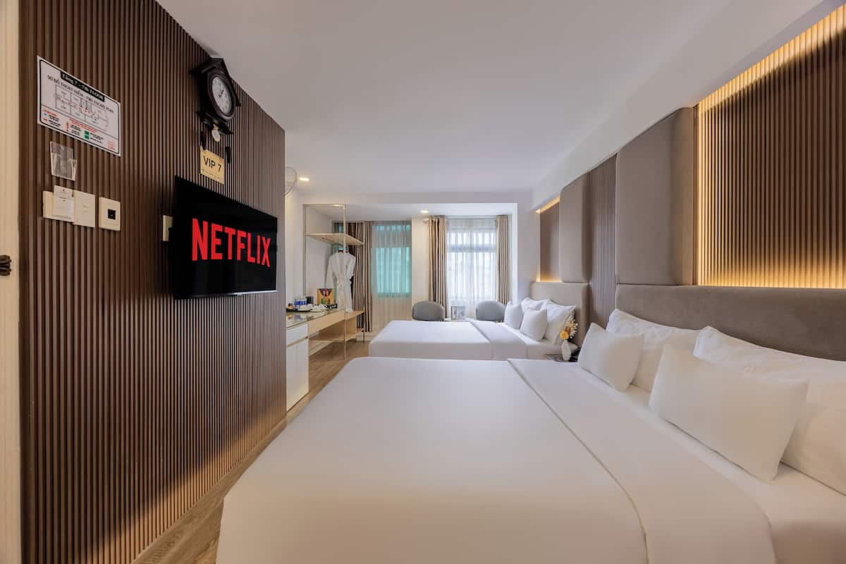 Minibar, in-room safe, blackout drapes, iron/ironing board