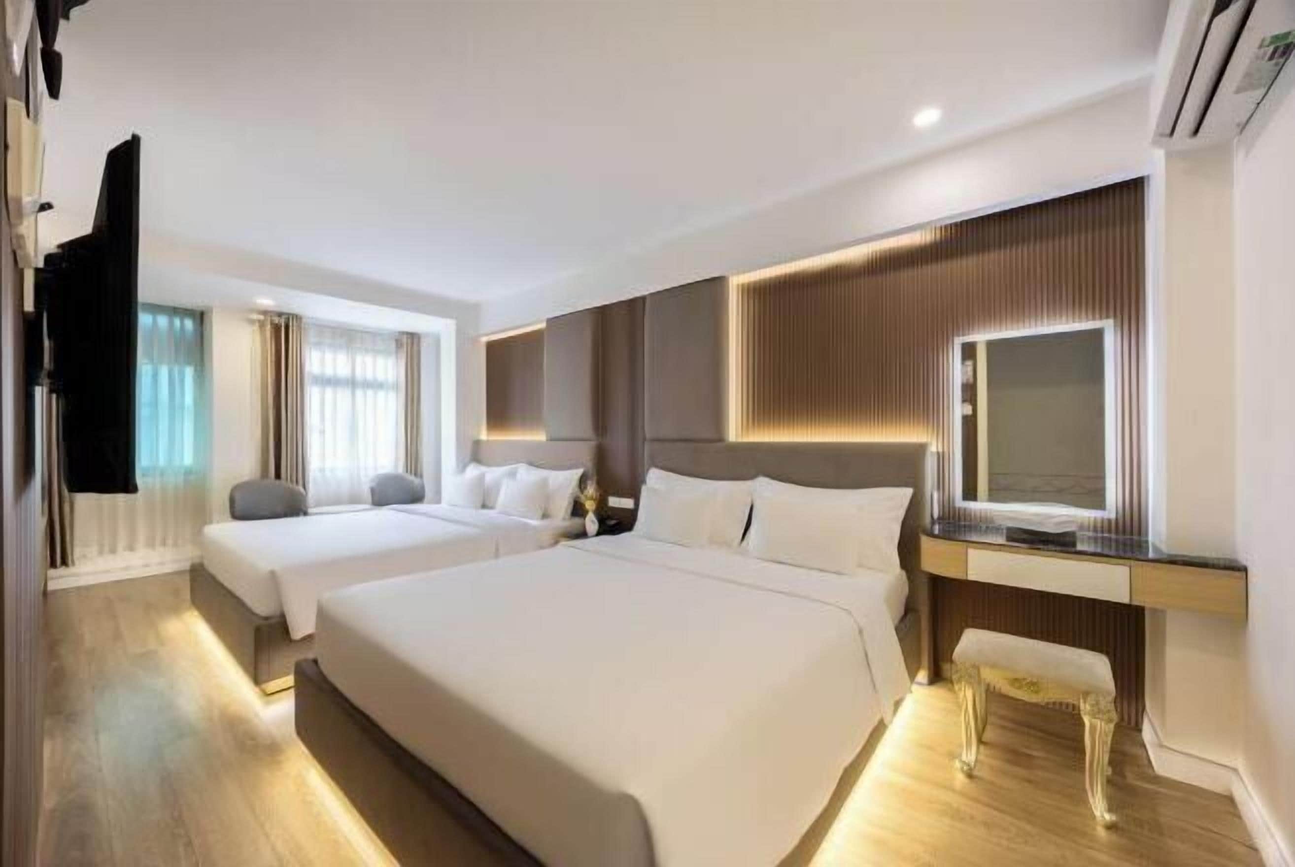 Minibar, in-room safe, blackout drapes, iron/ironing board