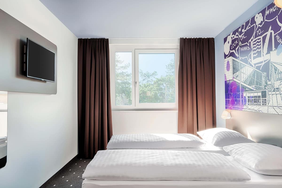 Camera con 2 letti singoli | Insonorizzazione, Wi-Fi gratuito, lenzuola