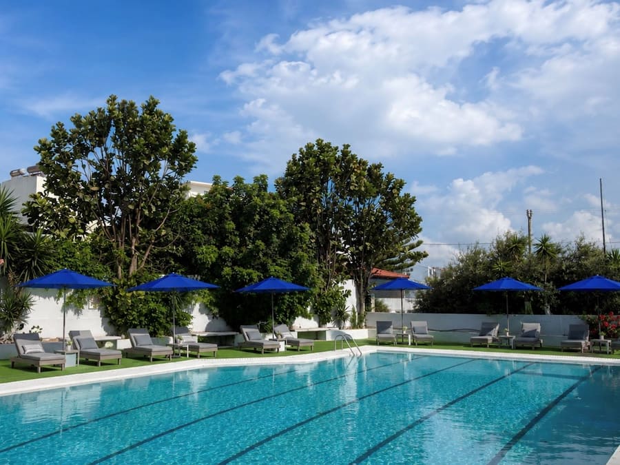 Seasonal outdoor pool
