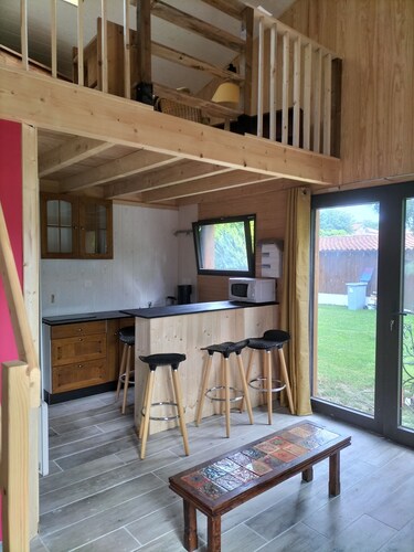 Chalet Bois au Calme