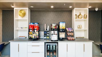 Free daily on-the-go breakfast