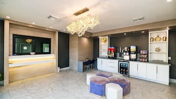 Sala de estar en el lobby