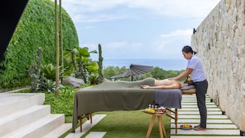 Masajes con piedras calientes, masajes de tejido profundo, masajes