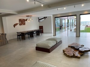 House, Multiple Beds | Living room - Front sea Mansion With Pool Maceio Paripueira (Paripueira)