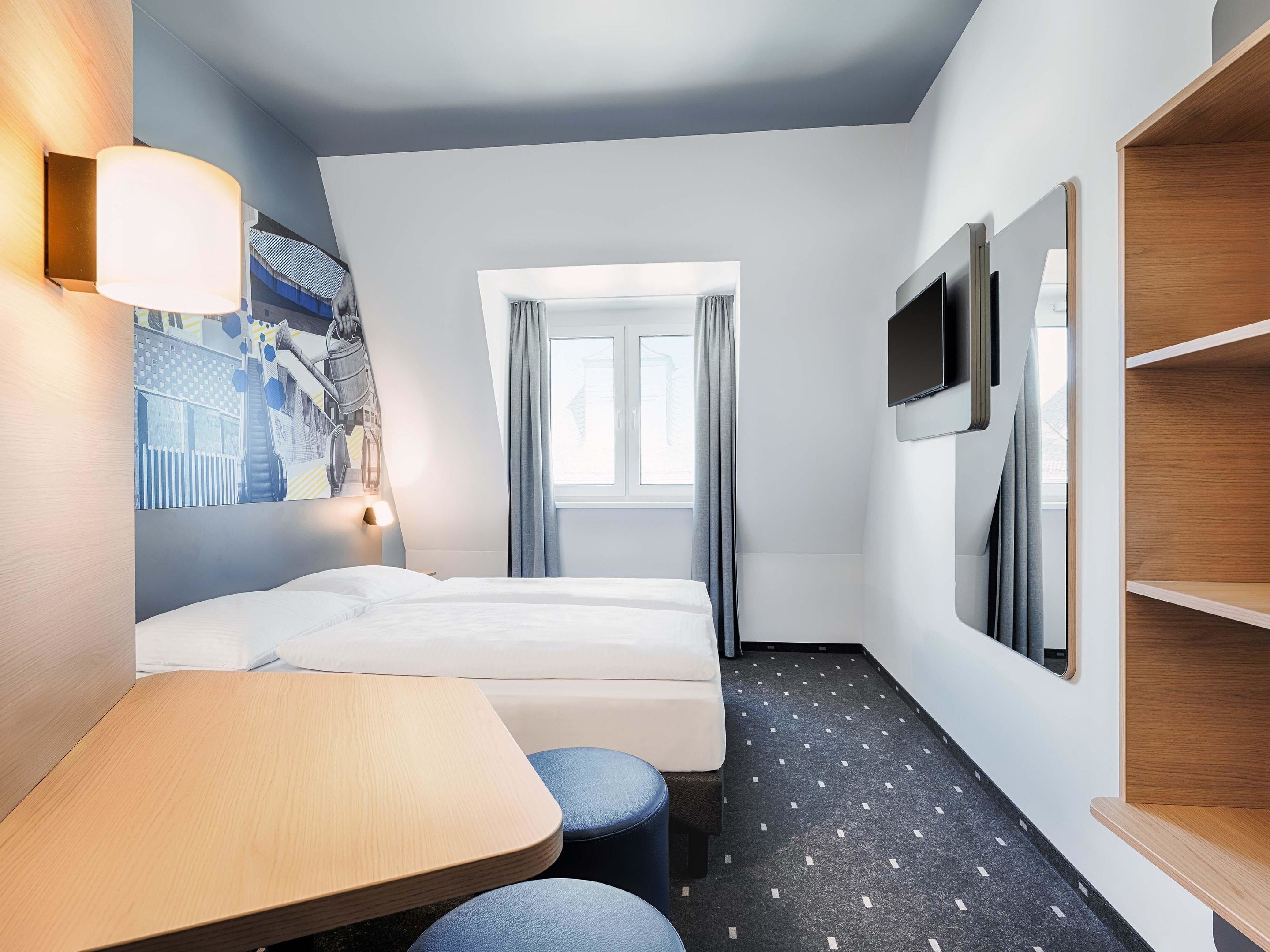 Dobbeltrom | Skrivebord, lydisolert, wi-fi (inkludert) og sengetøy