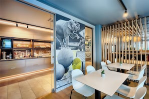 Daily buffet breakfast (EUR 13.9 per person)