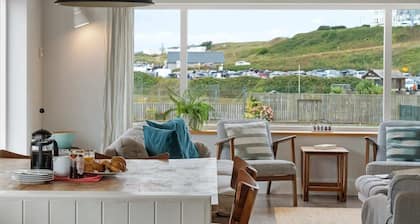 Stylish Home with Parking, Minutes from Beach