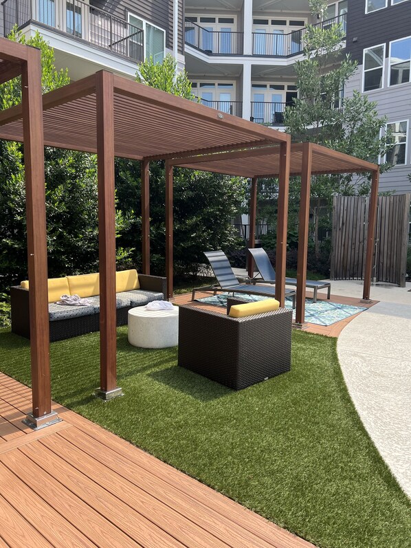 Terrace/patio - A Great Place downtown near the beltline (Atlanta)