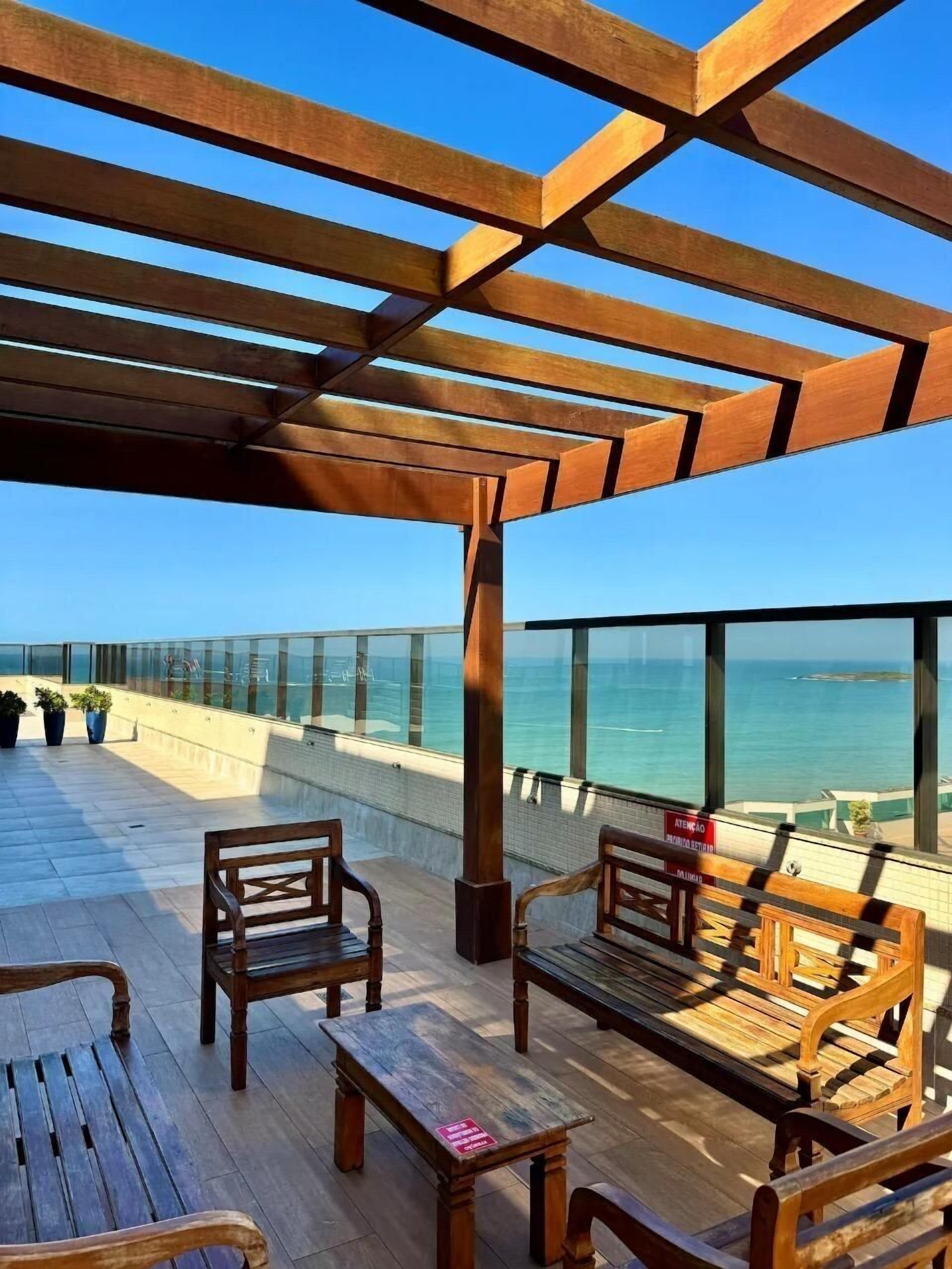 Apartamento superior | Terraço/pátio