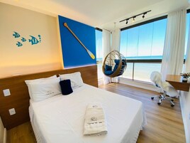 Apartamento superior | Wi-Fi de cortesia, acesso para cadeiras de rodas