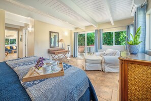 3 habitaciones y ropa de cama