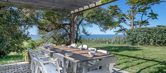 Seafront house - 10 people - Garden