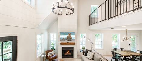 تلفزيون، مدفأة