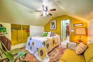 1 bedroom, internet, bed sheets