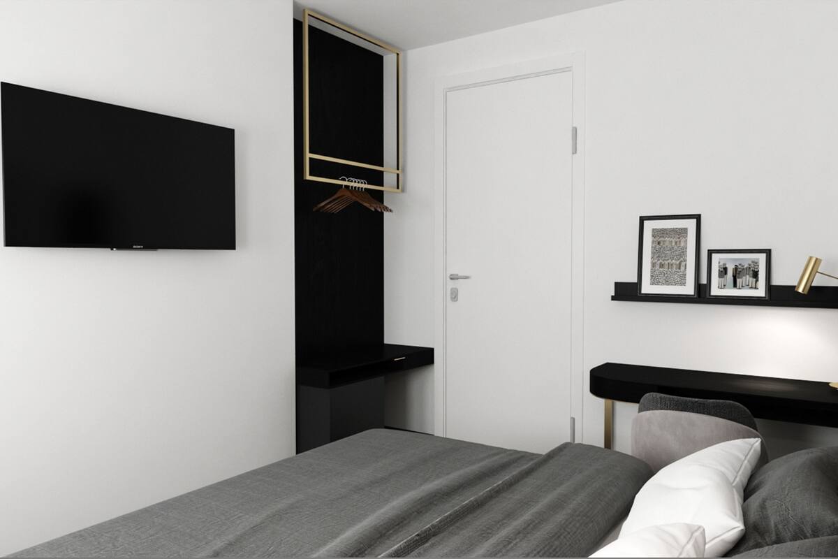 Economy Single Room | Premium bedding, minibar, in-room safe, desk