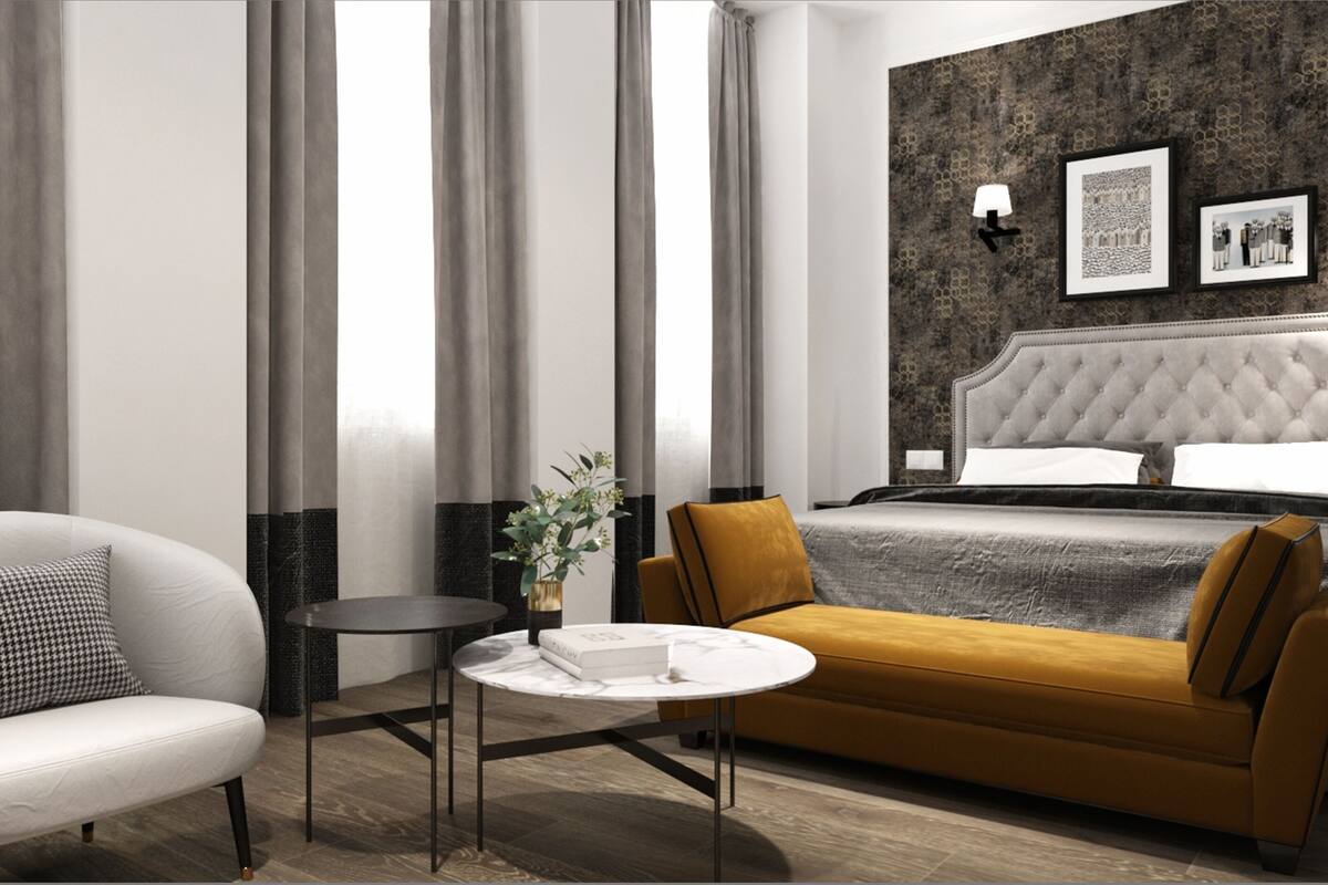 Premium bedding, minibar, in-room safe, desk