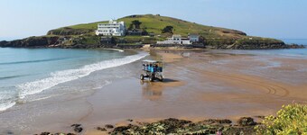 Longtails, lodge retreat in beautiful scenic private location, Bantham, S. Devon