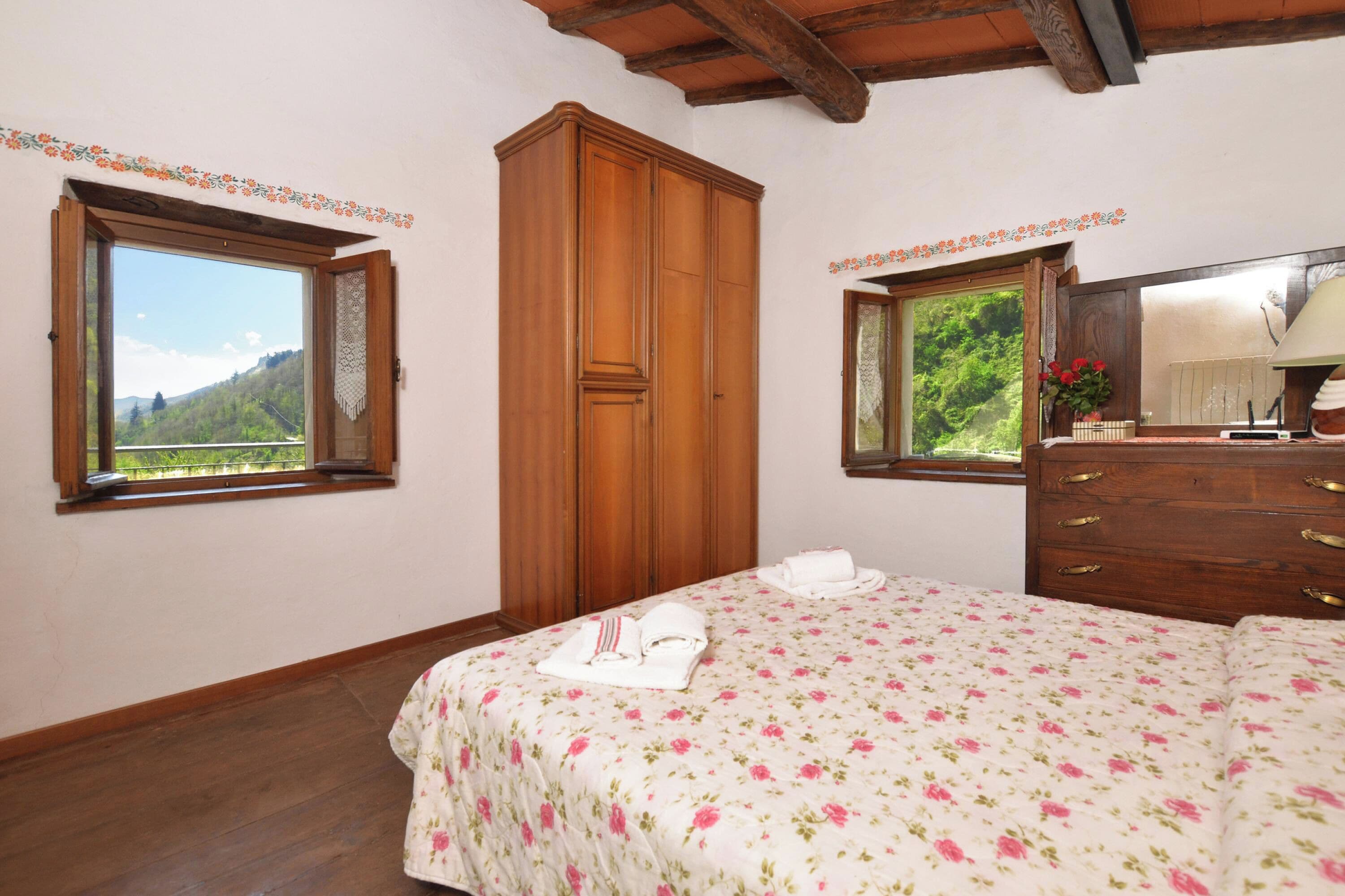 Rumah Keluarga, 3 kamar tidur, balkon (Casa Le Meriche) | Pemandangan dari kamar