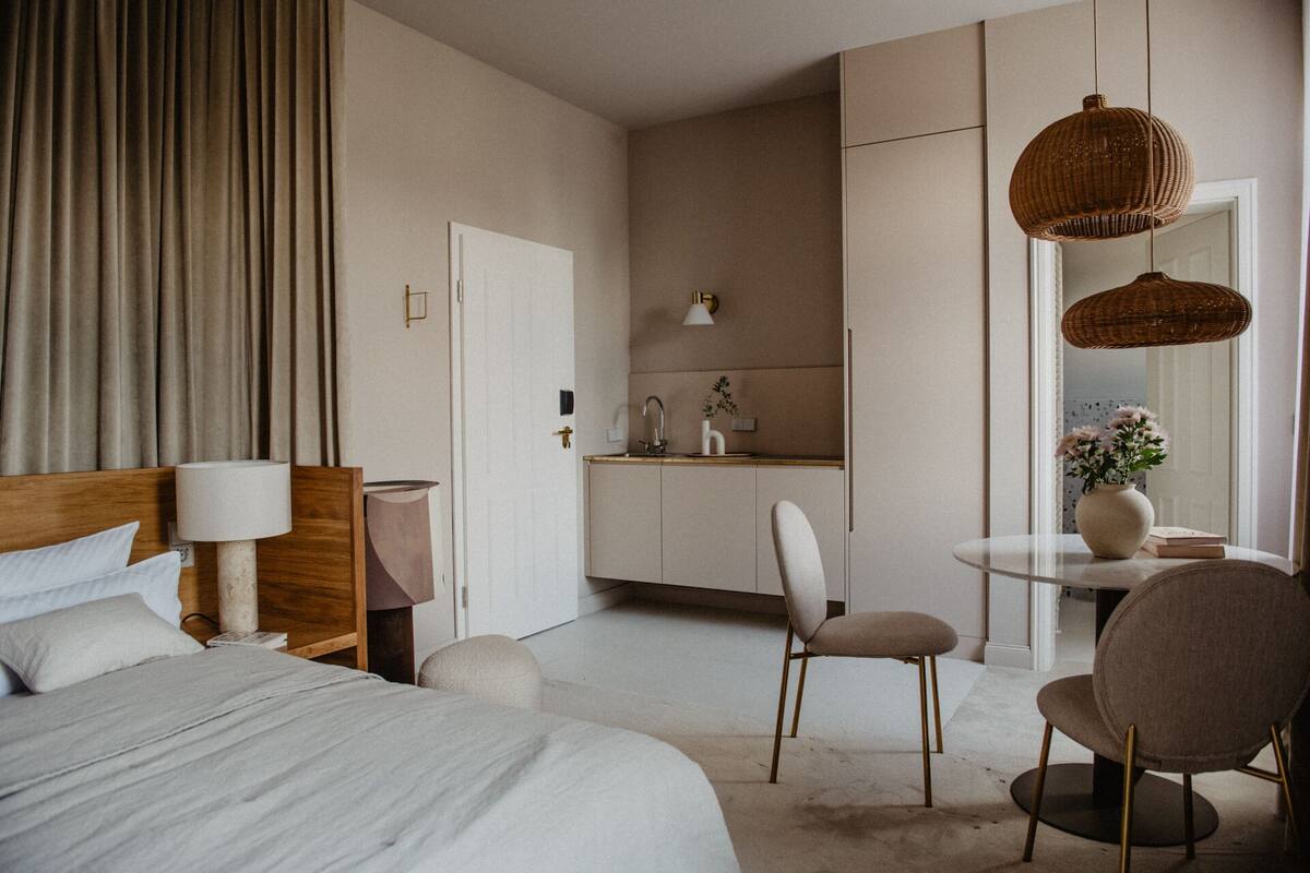 Habitación doble Deluxe | Wifi gratis y ropa de cama 