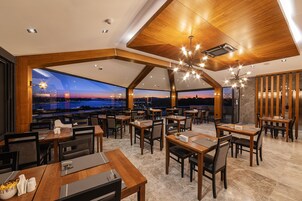 Breakfast, lunch, dinner served; Turkish cuisine, ocean views 